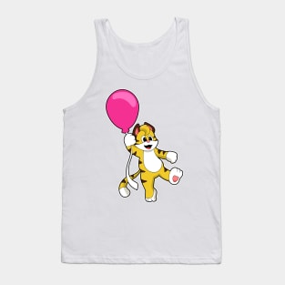 Tiger with Balloon Tank Top